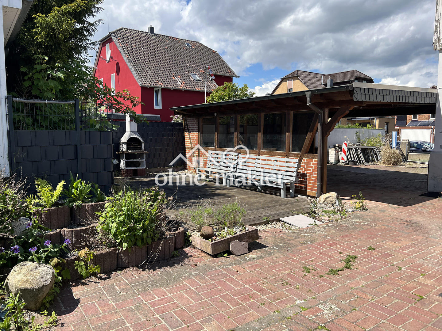 Immobilie in Ilsede - Keine Provision - Einfamilienhaus mit Anbau und großem Carport ruhig gelegen in Ilsede - Bild 2