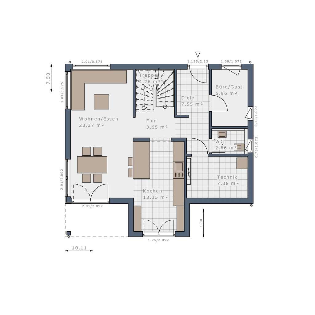 Immobilie in Benz - Die perfekte Wohlfühloase – Modernes Einfamilienhaus von Schwabenhaus - Bild 4