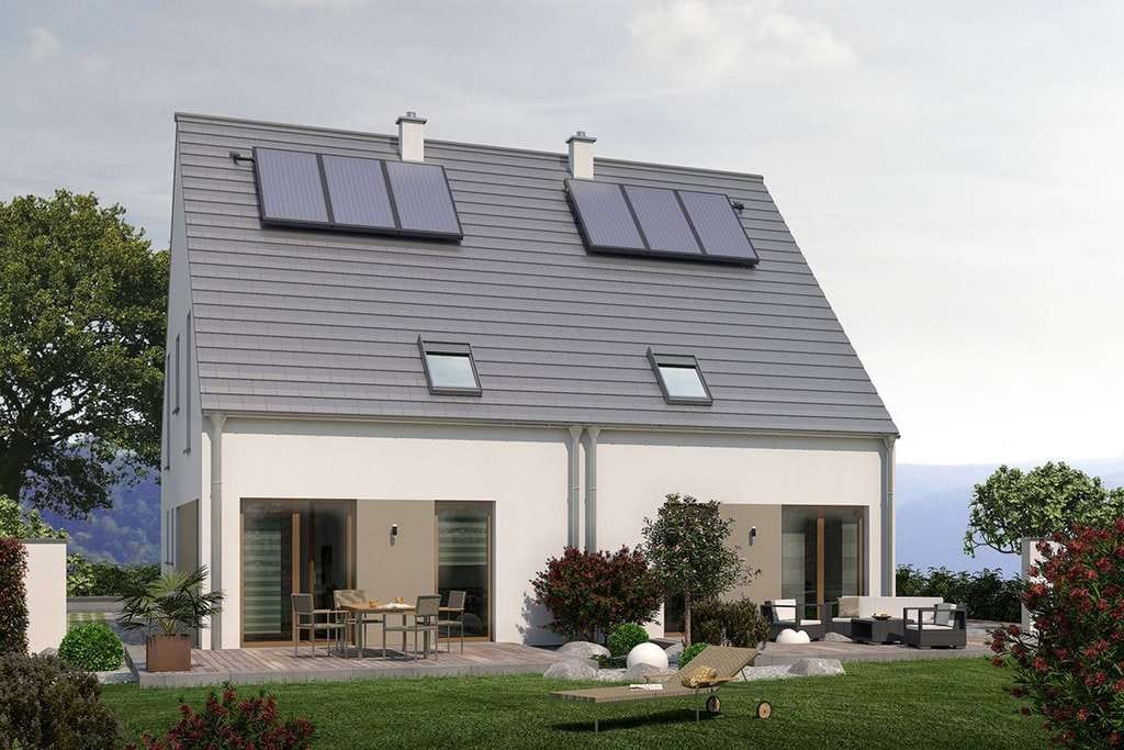 Immobilie in Weisendorf - Individuelle Doppelhaushälfte in Weisendorf - Flexibel, Modern und Energiesparend - Bild 0