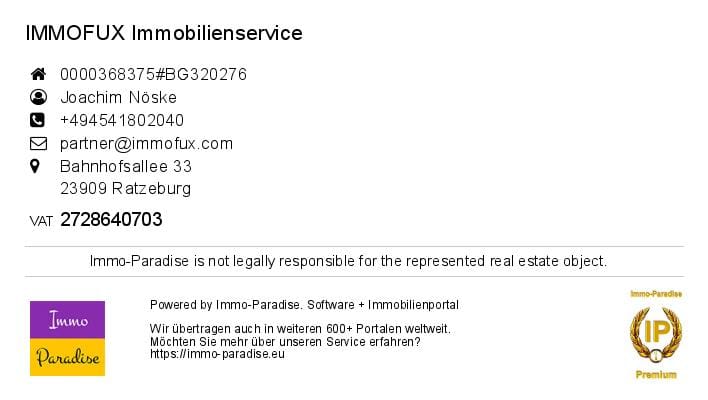 Immobilie in Gartow - Bungalow (Neubau) auf Pachtgrundstück nur 200 Meter vom Gartower See entfernt - Bild 1