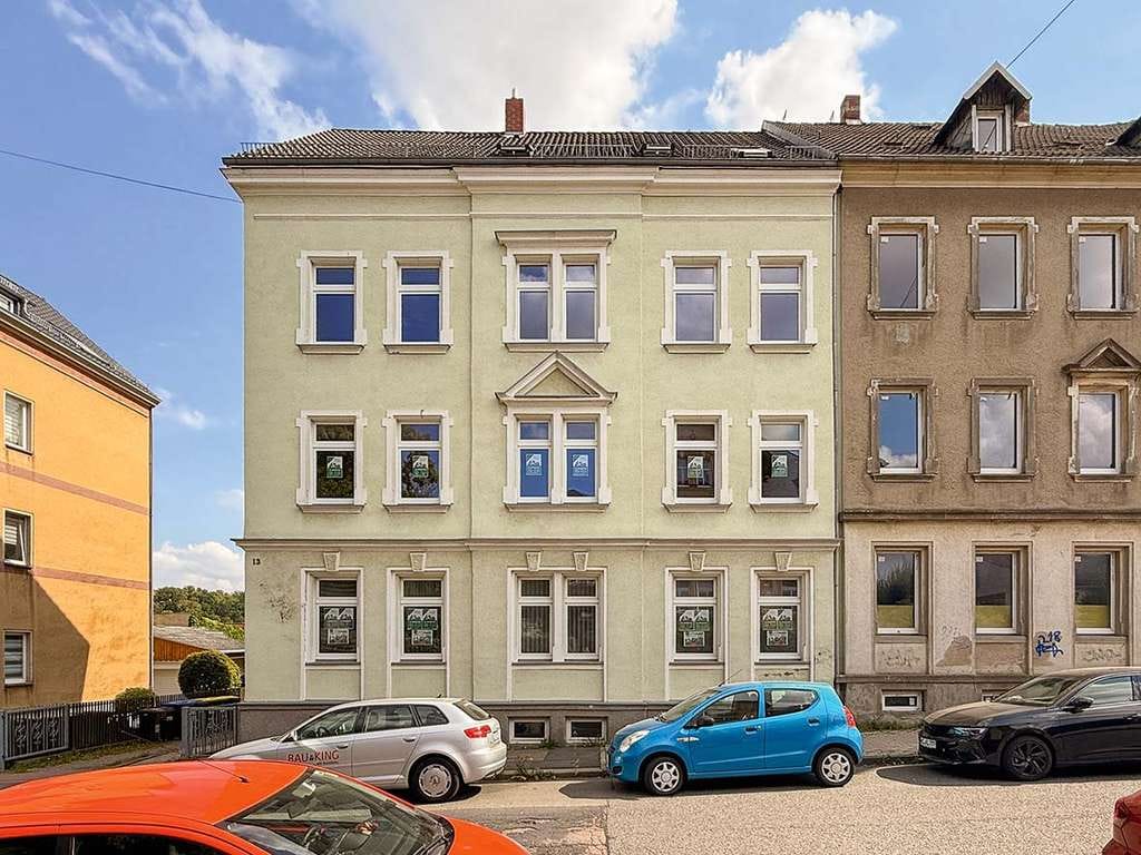 Immobilie in Hainichen - Gepflegtes vollvermietetes Mehrfamilienhaus in in ruhiger Wohnlage - Bild 0