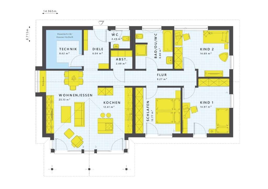 Immobilie in Bad Berka - Komfort ohne Treppen - Ihr moderner Bungalow - Bild 1
