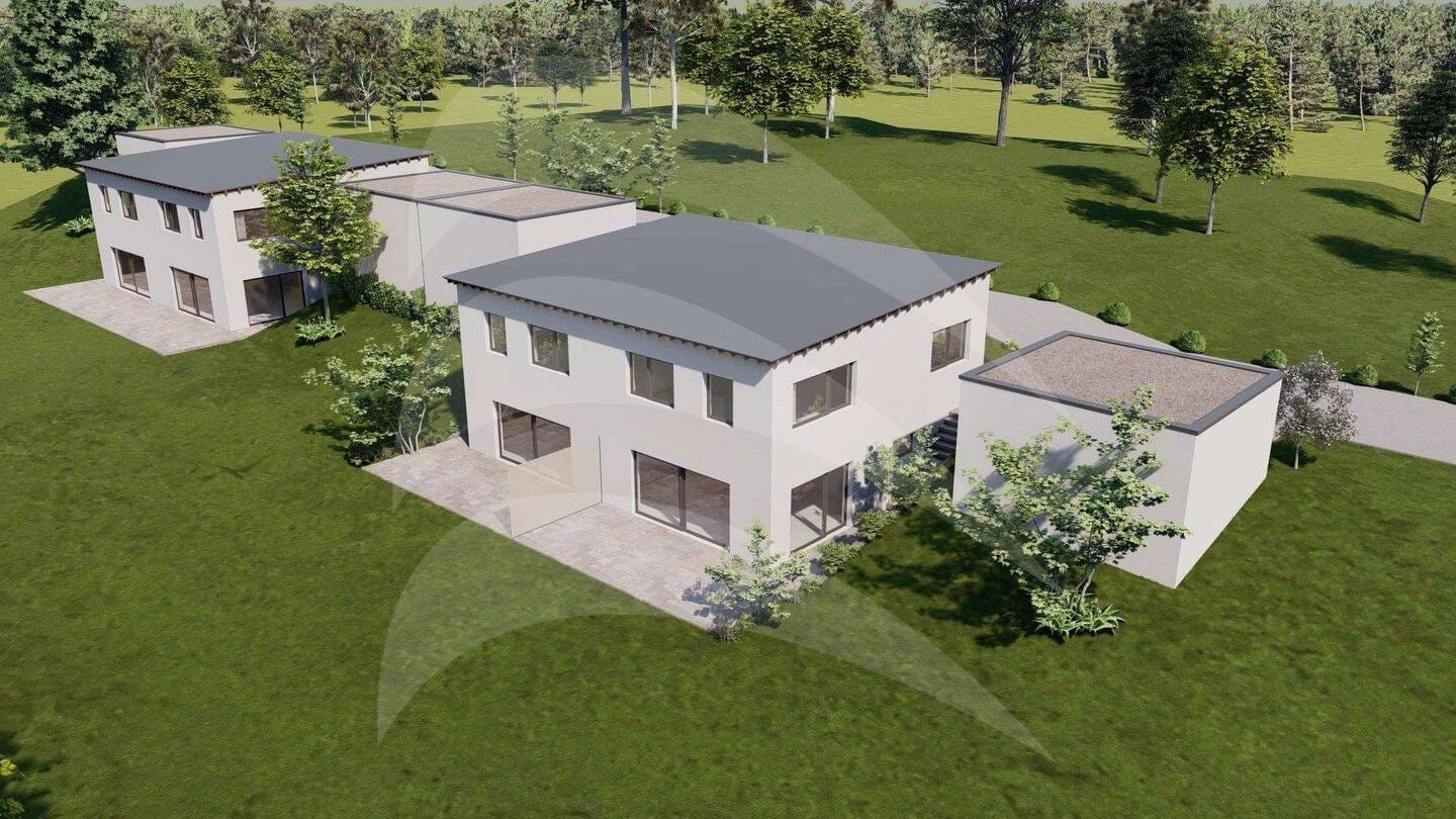 Immobilie in Neuburg am Inn - KfW40 Neubau: Traumhafte Doppelhaushälfte mit Südwestgarten in Neukirchen am Inn - Bild 2