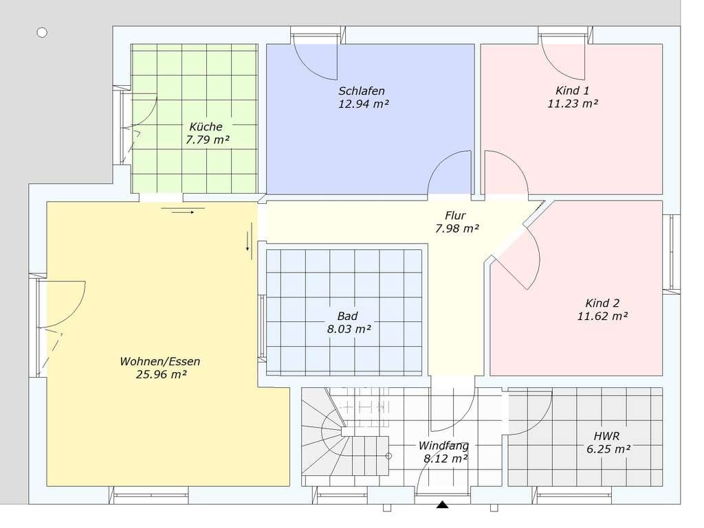 Immobilie in Krostitz - Angebot für 2 Familien – z.B. 3 Pers. + 4 Pers. – Grundriss variabel – Grundstückspreis inklusive - Bild 2