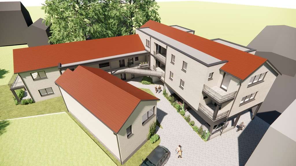 Immobilie in Laufach - Neubau! 3-Zimmerwohnung mit Balkon u. PV-Anlage - Bild 2