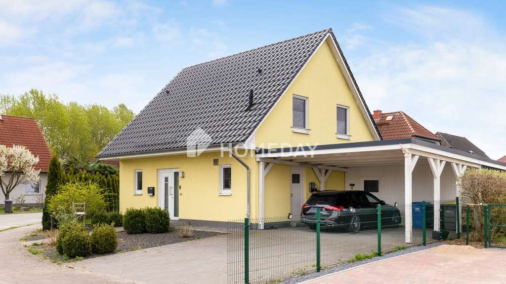 Immobilie in Lübstorf - Zukunftssicher wohnen mit Wohlfühlgarantie: Gepflegtes A-Klasse-Effizienzhaus am Schweriner See - Bild 1