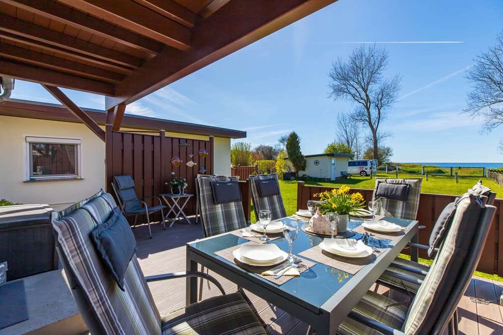 Immobilie in Dranske - Direkte Strandlage, Ostseeblick u. ca. 43.450 € Mietumsatz! Ferienhaus u. Bungalow in Dranske Rügen - Bild 2