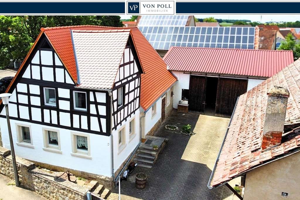 Immobilie in Gollhofen - Ein Landhaus mit Herz viel Platz und liebevolle Details - Bild 0