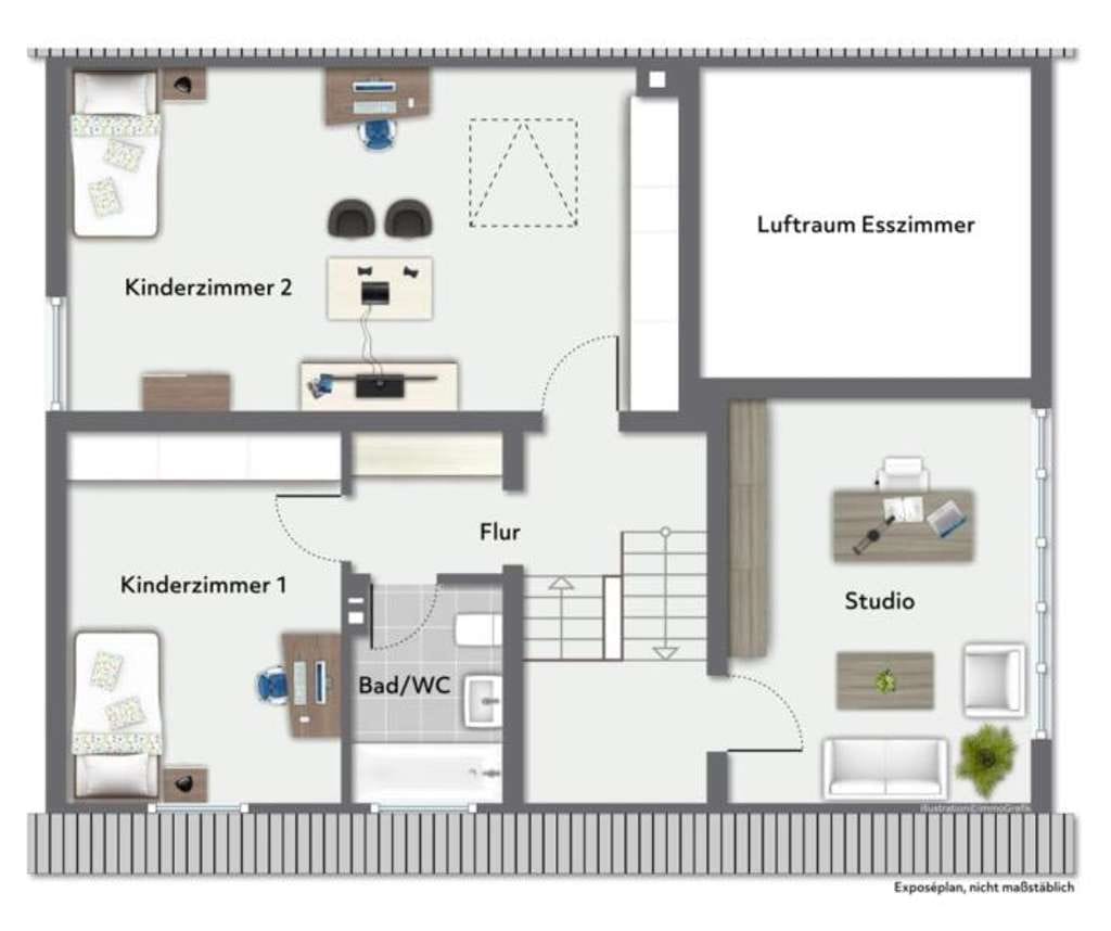 Immobilie in Steinenbronn - Idyllisches freistehendes Einfamilienhaus mit Süd-Garten in Steinenbronn! - Bild 2