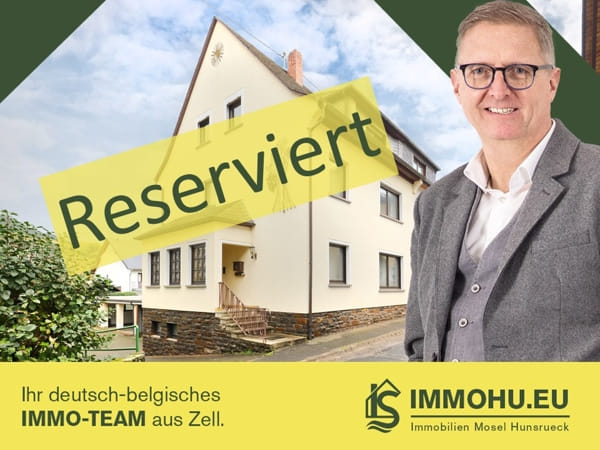 Immobilie in Bremm - BREHM: Großes Wohnhaus mit Doppelgarage und 482 m2 Garten - Bild 2
