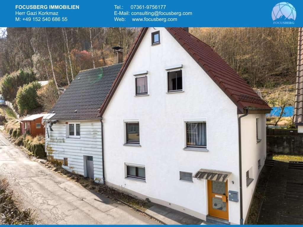 Immobilie in Königsbronn - SANIEREN UND ETWAS EIGENES SCHAFFEN - DOPPELHAUSHÄLFTE   MIT GARAGE IN KÖNIGSBRONN !! - Bild 0