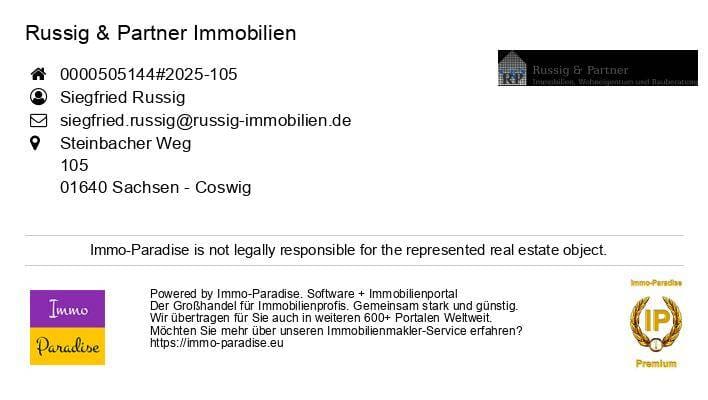 Immobilie in Plessa - PLESSA: Einfamilienhaus auf 4186.00 m2 - Bild 1