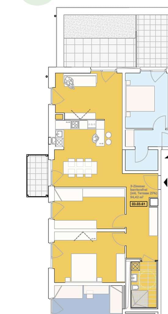 Immobilie in Neckarzimmern - Kapitalanlage: bis zu 6,5 % Rendite & 50 % Förderung – 3-Zimmer mit Dachterrasse und Balkon - Bild 1