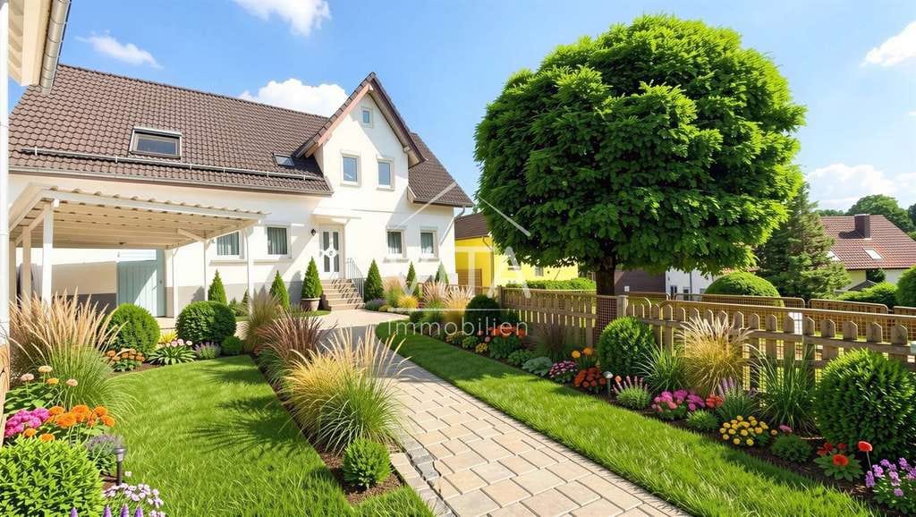 Immobilie in Gaildorf - Charmantes Wohnhaus mit Kamin, Garten, Werkstatt und viel Platz zum Leben - Bild 1