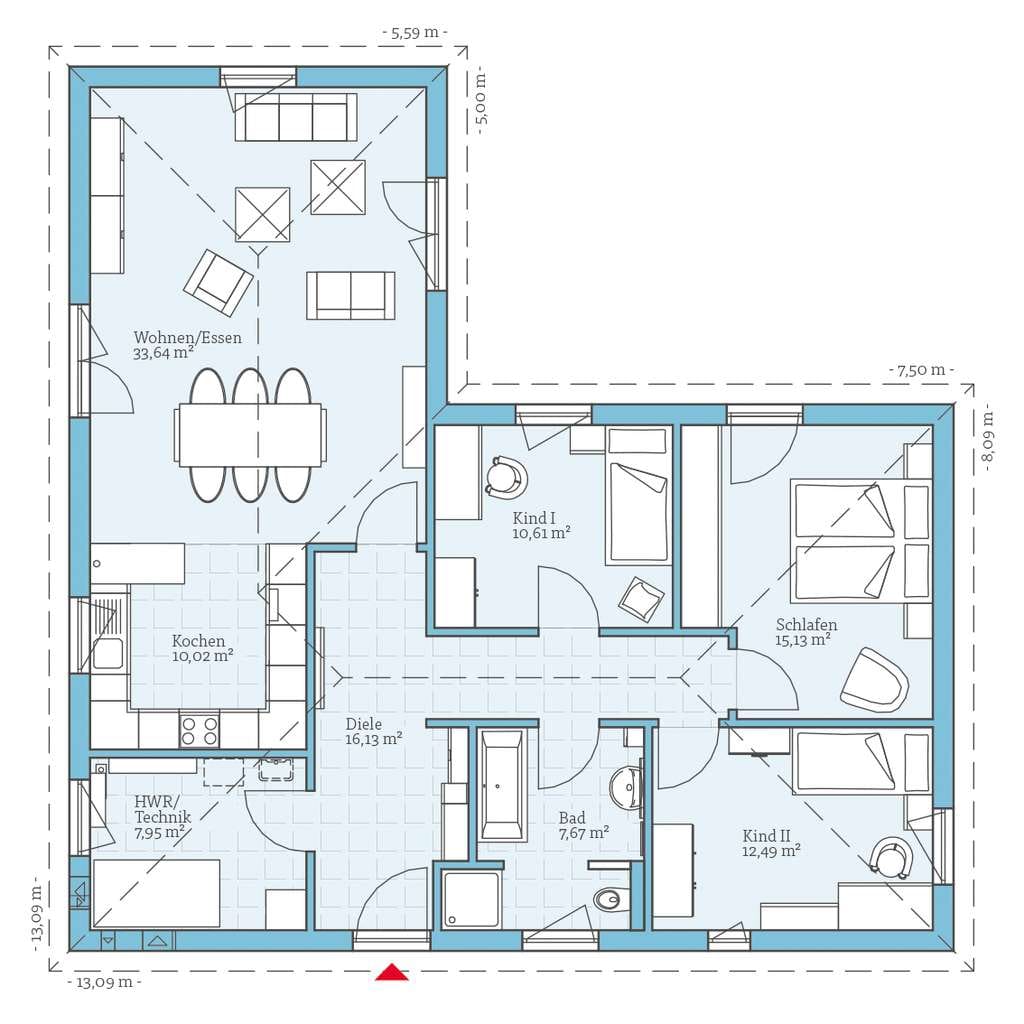 Immobilie in Birkenwerder - Ruheoase Bungalow - Bild 1