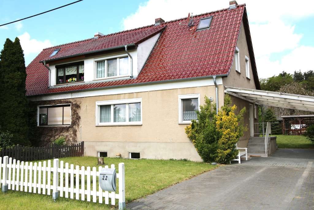 Immobilie in Seeblick - Einfamilienhaus Doppelhaushälfte bezugsfertig mit Grundstück in Seeblick - Bild 0