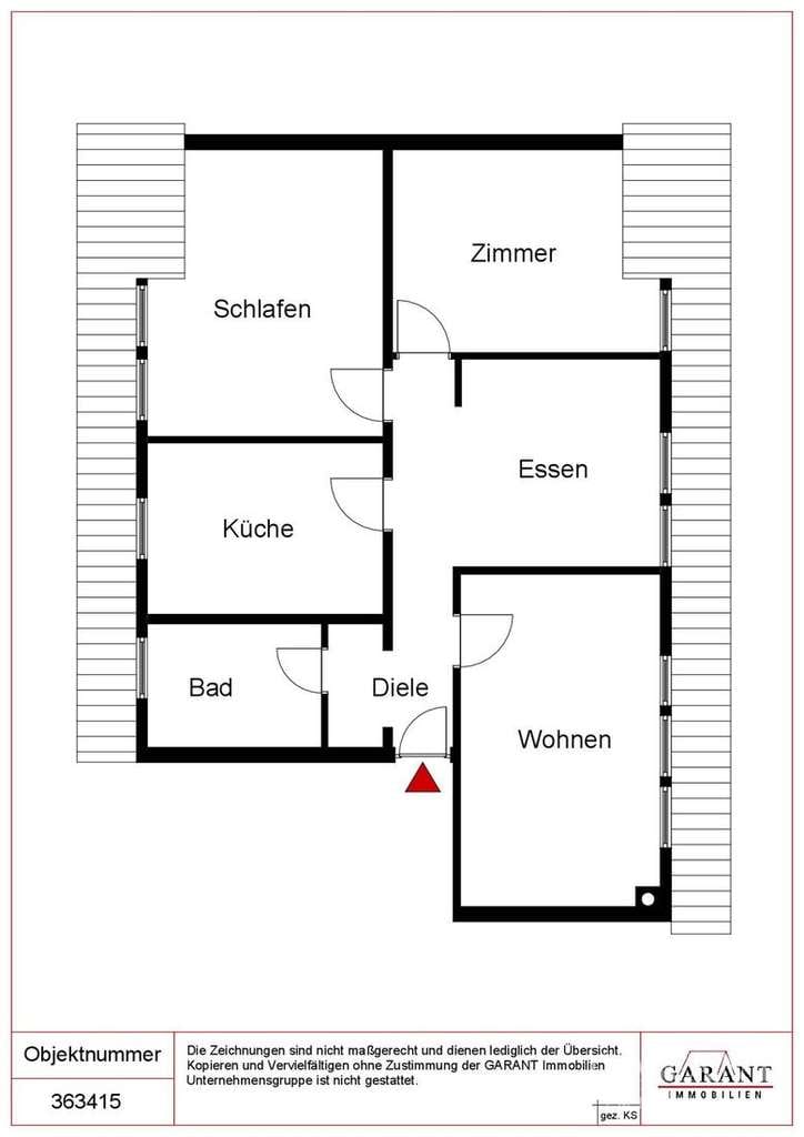 Immobilie in Walddorfhäslach - 4 1/2 Zimmer-Wohnung in attraktiver Lage - Bild 1