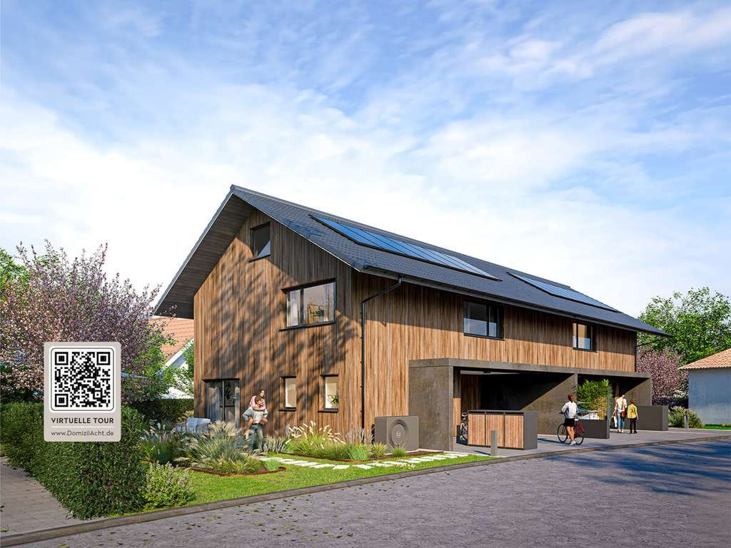Immobilie in Hofstetten - Landhäuser Hagenheim – Neubau-Doppelhaushälfte zwischen Landsberg und Ammersee - Bild 0