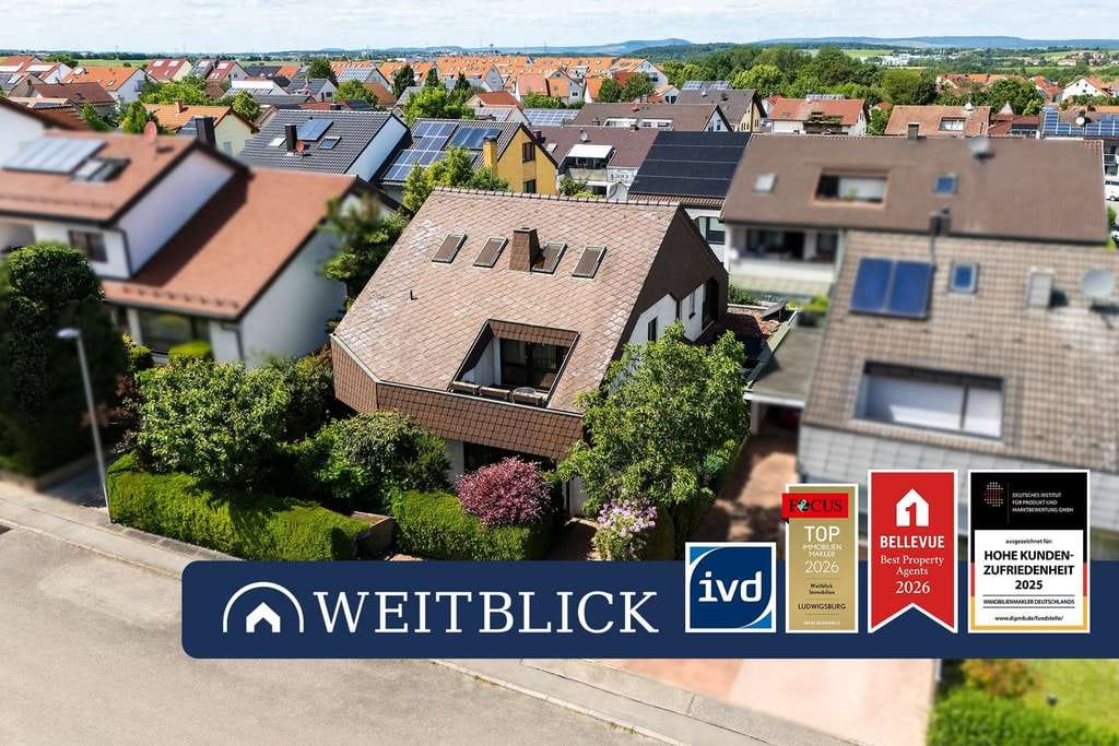 Immobilie in Möglingen - WEITBLICK: Familientraum mit eigenem Pool! - Bild 0