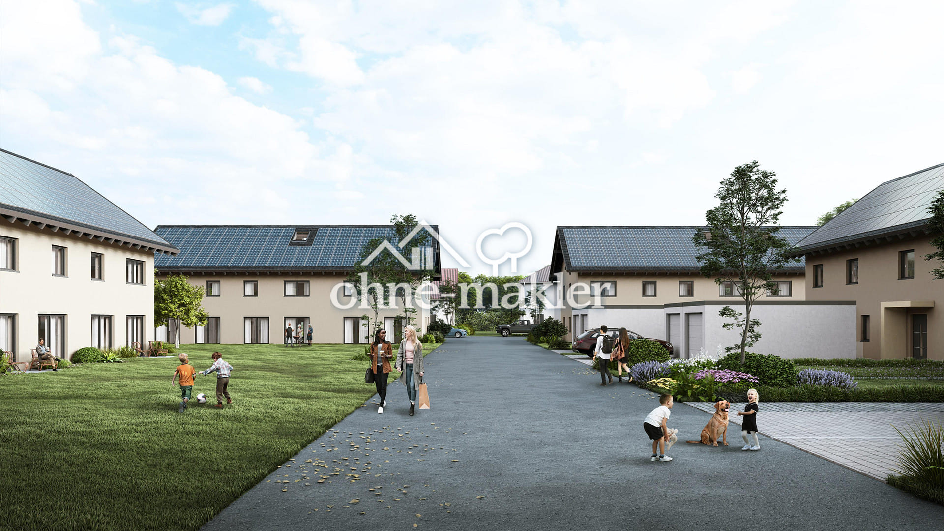 Immobilie in Dettingen an der Iller - Neubau KFW 40-QNG Plus Reihenmittelhaus im Ortskern von Dettingen - Bild 2