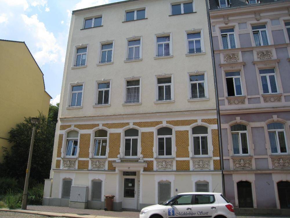 Immobilie in Plauen - Objekt-Nr.: 10824 - vermietete 2-Zimmer-ETW im EG mit Wanne, Balkon und 2 Abstellräumen zentrumsnah in Plauen - Bild 0