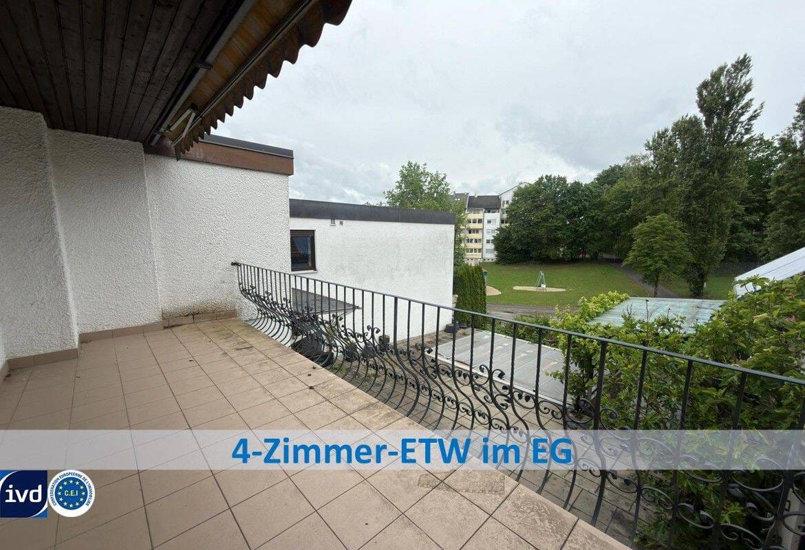 Immobilie in Passau - SONNIGE 4-ZIMMER-ETW IN PASSAU GRUBWEG IM ERDGESCHOSS - Bild 0