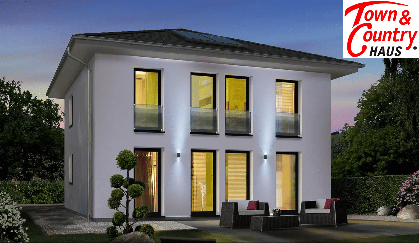 Immobilie in Zapfendorf - Stadtvilla von Town & Country mit 2 Vollgeschossen – ca. 150 m² NF in ZAPFENDORF bei Bamberg - Bild 1