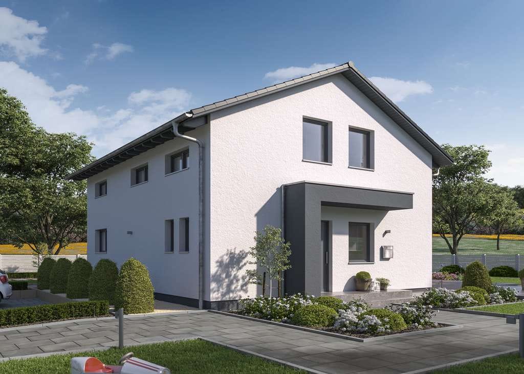 Immobilie in Landesbergen - Stadtvilla pur: Einfamilienhaus mit 134 m² in Hahnenberg - Bild 0