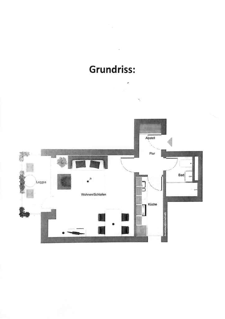 Immobilie in Haar - * 5 % Rendite oder Selbstbezug* Sonniges 1-Zimmer-Appartement mit Bergblickoggia und TG-Stellplatz - Bild 0