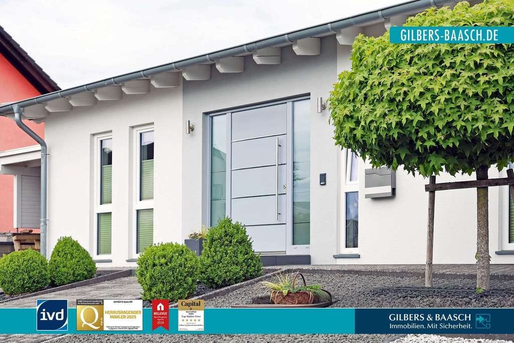 Immobilie in Preist - Preist: Modernes Wohnen auf einer Ebene – Hochwertiger Bungalow mit großzügigem Gartengrundstück - Bild 0