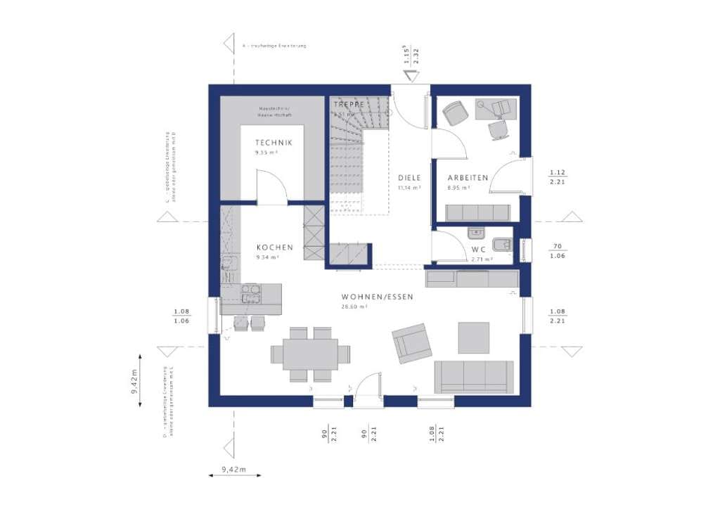 Immobilie in Kirchweiler - Moderne Architektur trifft Wohnkomfort - Bild 2
