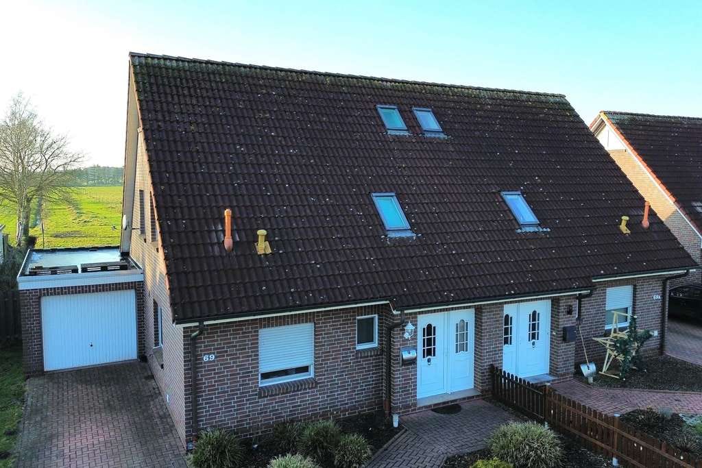 Immobilie in Hesel - Vermietetes Doppelhaus mit Weitblick! - Bild 3