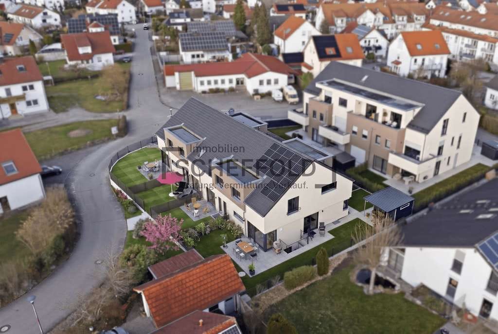 Immobilie in Bellenberg - Modernes Wohnen! Hochwertiges Neubau-Reiheneckhaus mit durchdachtem Grundriss und eigenem Garten - Bild 3