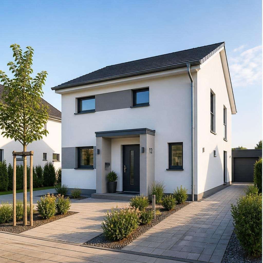 Immobilie in Wüstenrot - SGE- Modernes Einfamilienhaus auf traumhaftem Grundstück in zentraler Lage von Wüstenrot - Bild 1