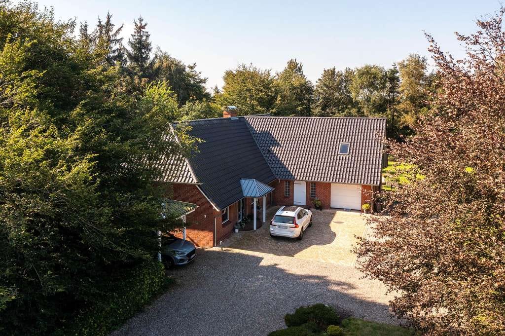 Immobilie in Ladelund - Kernsaniertes Landhaus auf großem Grundstück mit Grünland, sowie Angel- und Badeteichanteil  - Bild 1