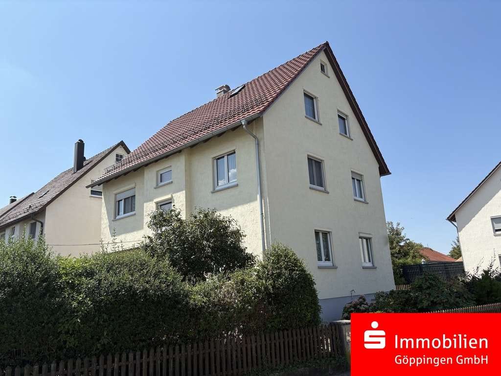 Immobilie in Salach - Gepflegtes 2-3 Familienhaus mit schönem Garten und Garage! - Bild 0