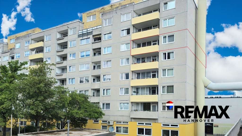 Immobilie in Laatzen - Attraktive Kapitalanlage in Laatzen, Leine-Center: 5.OG, 3,5 Zimmer, 86m², 2 Balkone, Keller, Garage - Bild 0