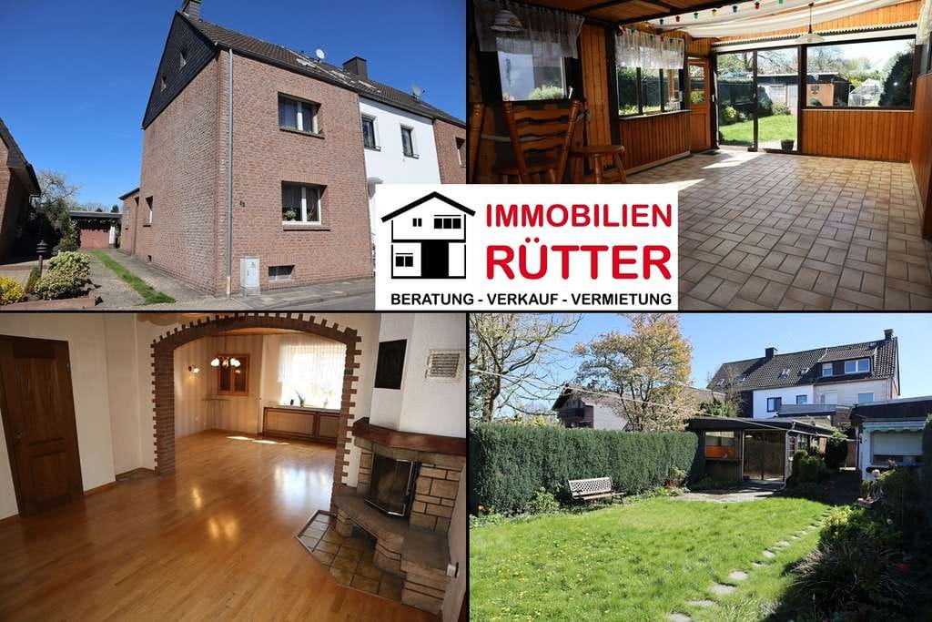 Immobilie in Alpen - Alpen (Zentrum), REH 6,0 ZKDB, ca. 149 m² Wfl., ca. 403 m² Gstk., Keller, Gartenlaube, große Garage - Bild 0