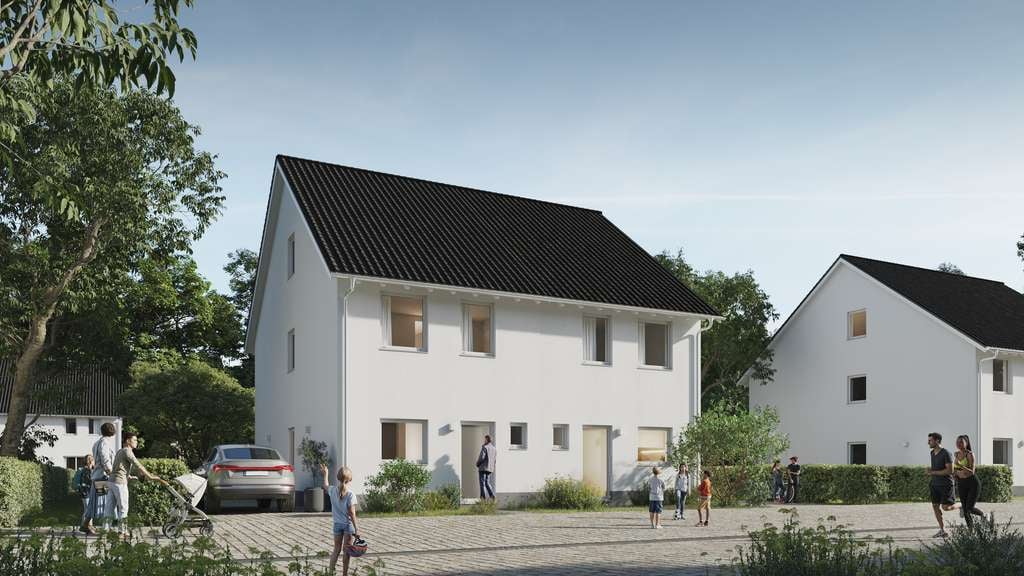 Immobilie in Heßheim - Familienfreundliche Doppelhaushälfte inklusive Keller und moderner Ausstattung in Heßheim - Bild 0