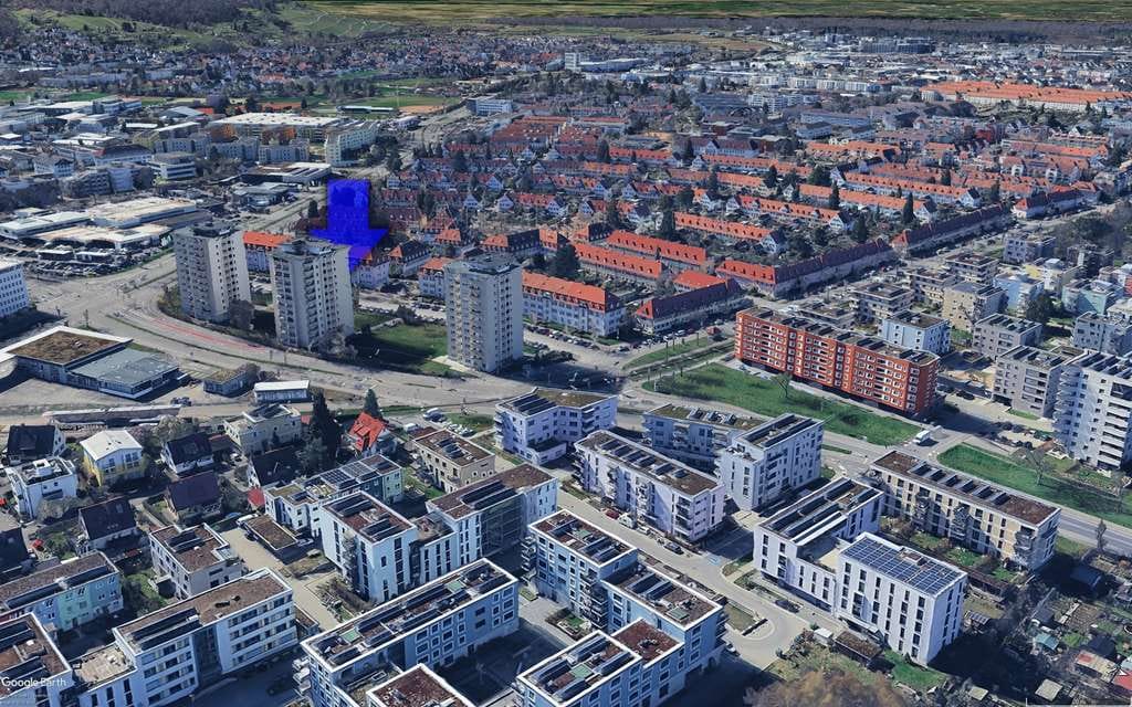 Immobilie in Freiburg im Breisgau - FR Haslach- am Rande der historischen Gartenstadt. Vermietete 4- ZW mit klasse Zuschnitt. - Bild 1