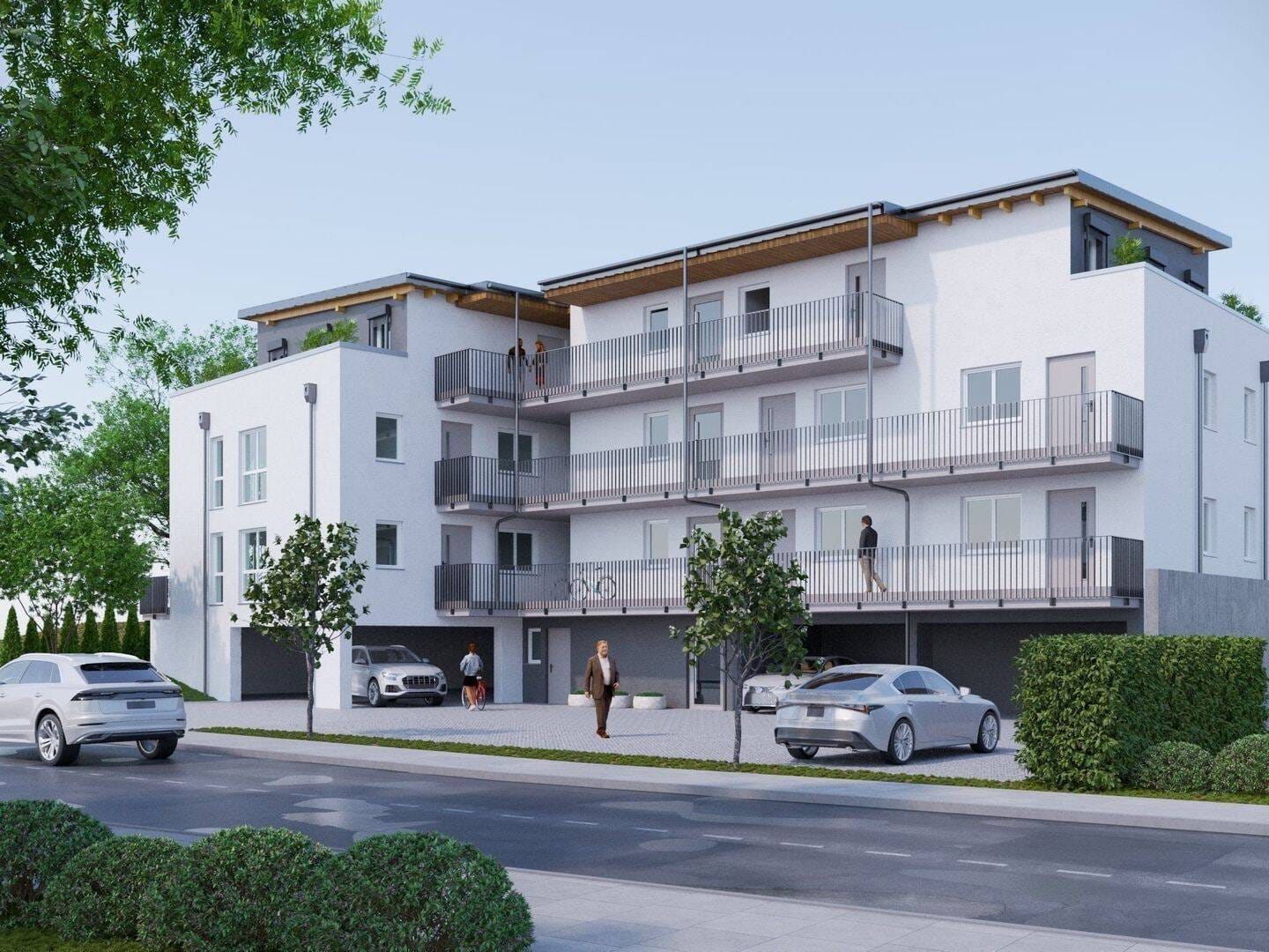 Immobilie in Mallersdorf-Pfaffenberg - +++ STEUERVORTEIL + KfW-Zins SICHERN - Süd-Balkon & Aufzug - KfW40 QNG +++ - Bild 4