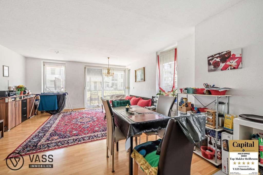 Immobilie in Bad Friedrichshall - Gepflegte 3-Zimmer-Wohnung – Ideal für Eigennutzer und Kapitalanleger - Bild 2
