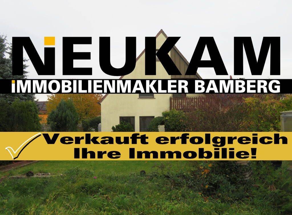 Immobilie in Baunach - WARUM NICHT RECKENDORF? FREISTEHENDES HAUS ZUM KOMPLETT-SANIEREN+2 GARAGEN-673m2 FÜR 185.000,-EURO - Bild 0