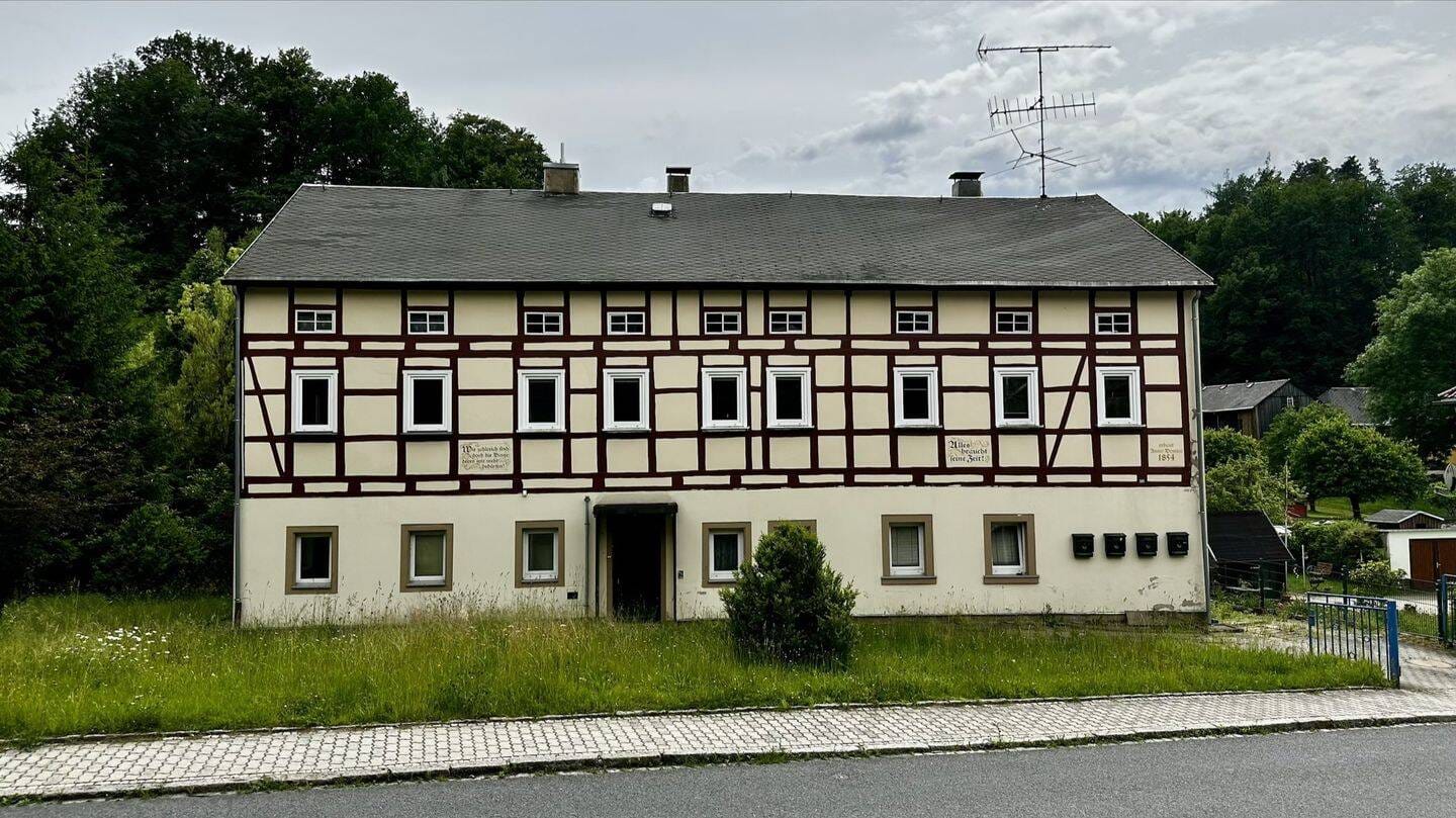 Immobilie in Sebnitz - Historisches Fachwerkhaus - Bild 1