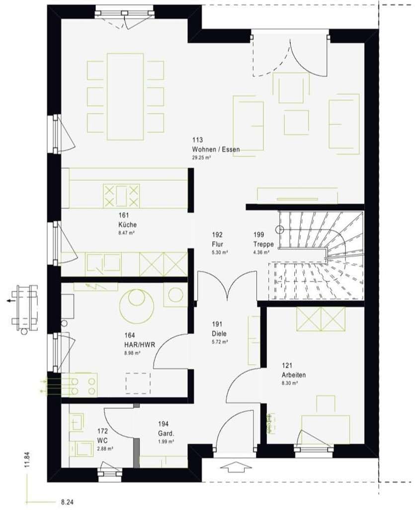 Immobilie in Rottenbuch - Schluss mit Träumen - Platz für Kinderlachen - 154m² für Deine Familiengeschichte - Bild 4