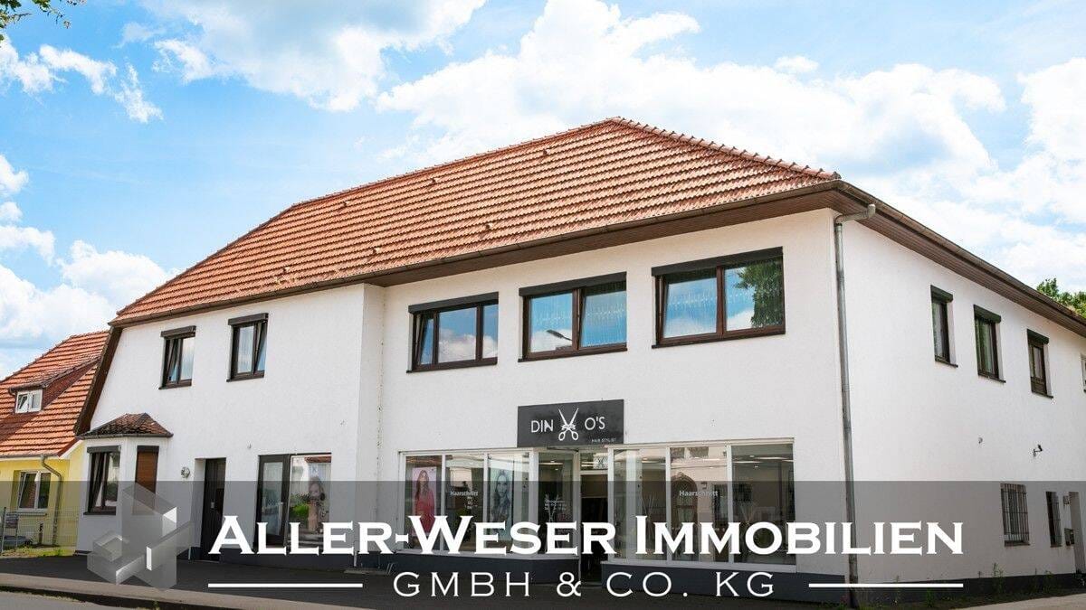 Immobilie in Ottersberg - Ottersberg | Wohn- und Geschäftshaus mit drei vermieteten Wohnungen und Gewerbefläche - Bild 0