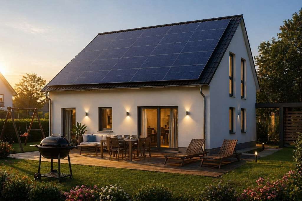 Immobilie in Reichenschwand - 💎 Neubau-Einfamilienhaus mit Grundstück  KfW40, PV & Wärmepumpe - Bild 0
