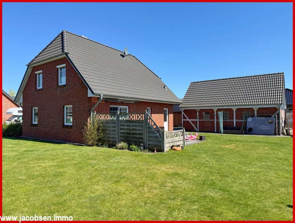 Immobilie in Schuby - Wo Erinnerungen wachsen - Einfamilienhaus mit Herz und großzügigem Garten für Groß und Klein - Bild 0
