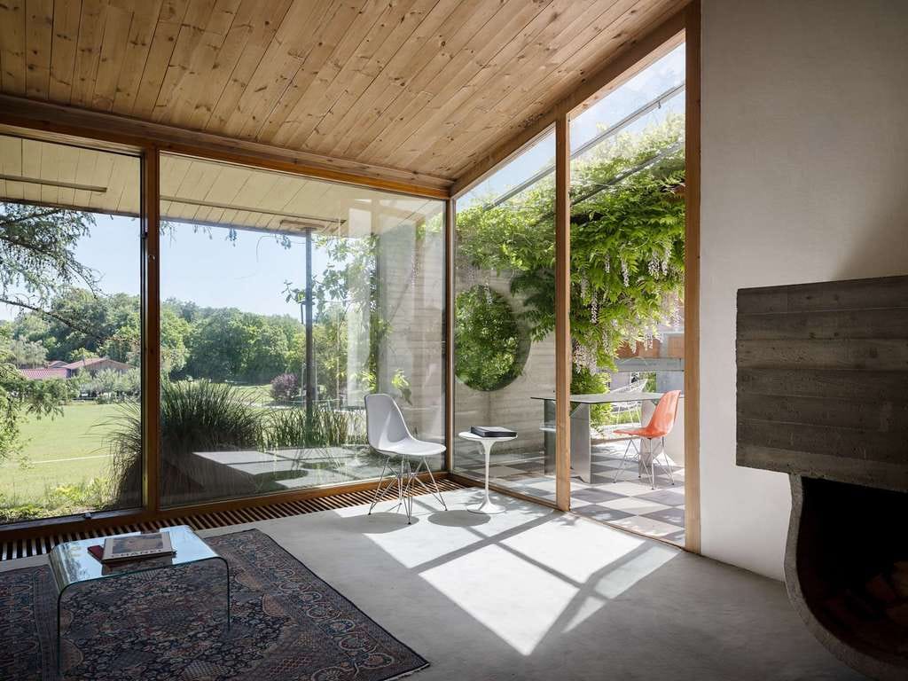 Immobilie in Weßling - Architekten-Bungalow in Traumlage mit Blick über Pferdekoppeln - Bild 2