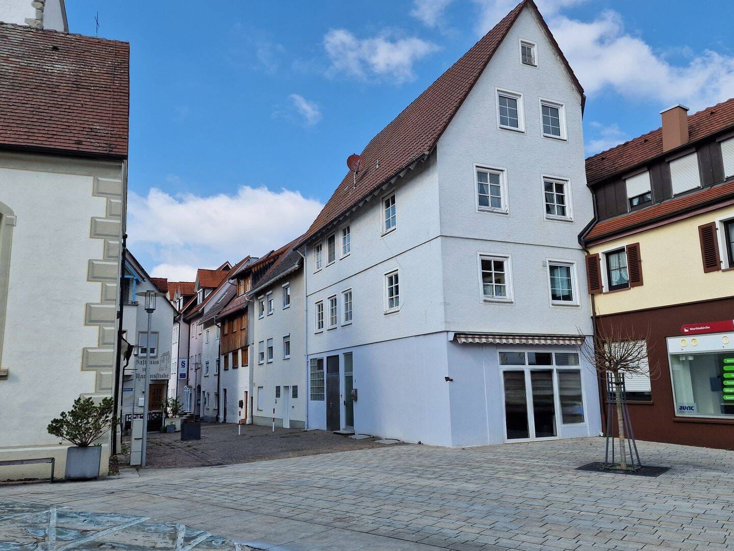 Immobilie in Mengen - Wohn- u. Geschäftshaus mit 1A-Lage in Kernstadt von Mengen - Bild 0